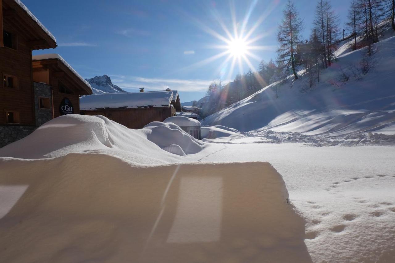Appartement Soleil Blanc Residence Lodge Des Neiges Тінь Екстер'єр фото